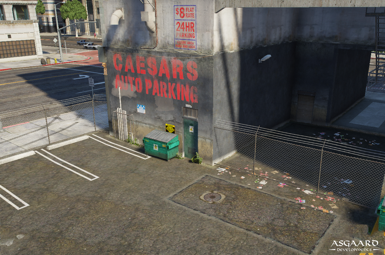 Caesars Auto Parking Lot