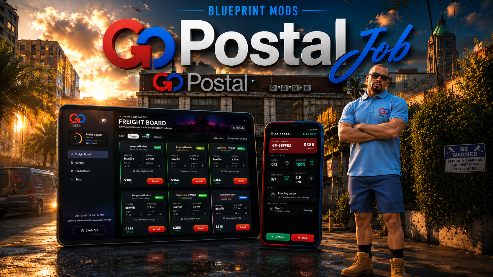 Advanced GoPostal Job