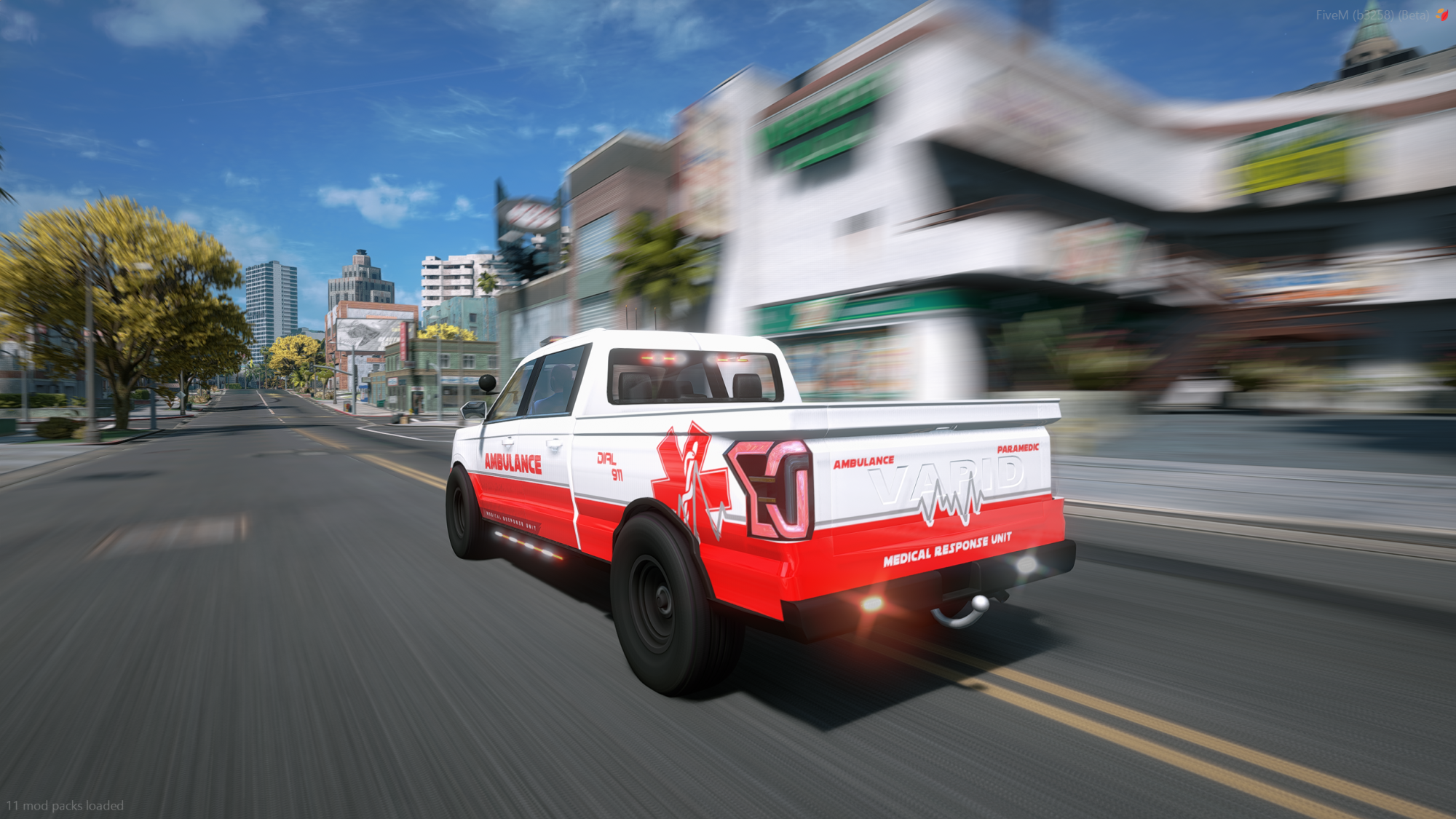 Vapid Aleutian 4X4 Ambulance Version