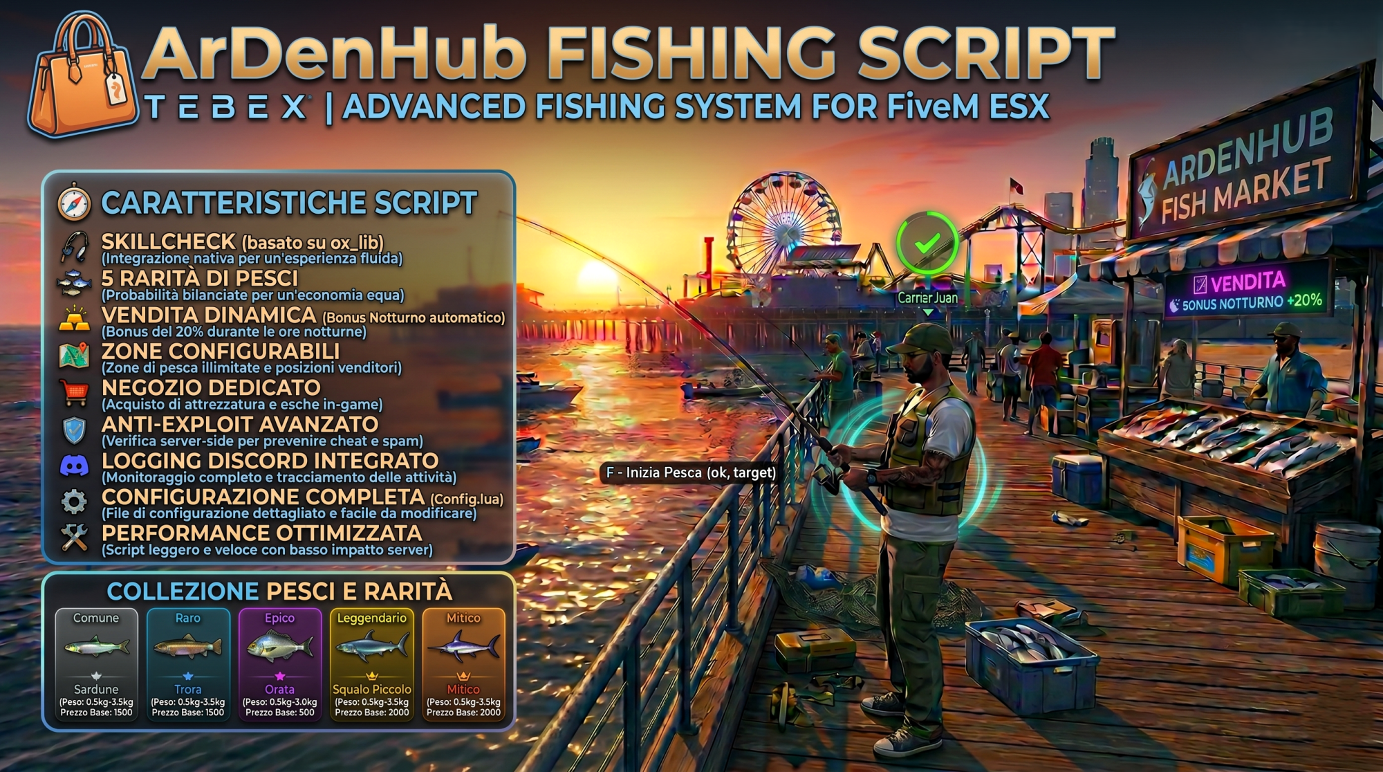 ArDenHub Fishing Free