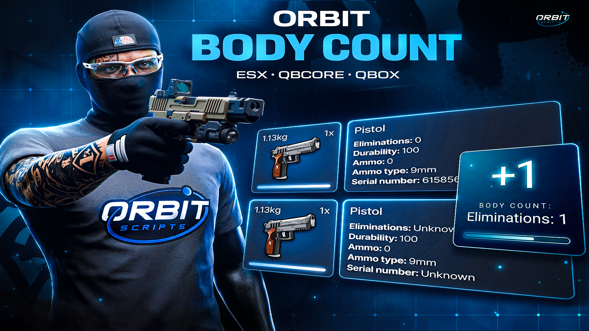 Orbit - Body Count Tracking & Serial Scratching