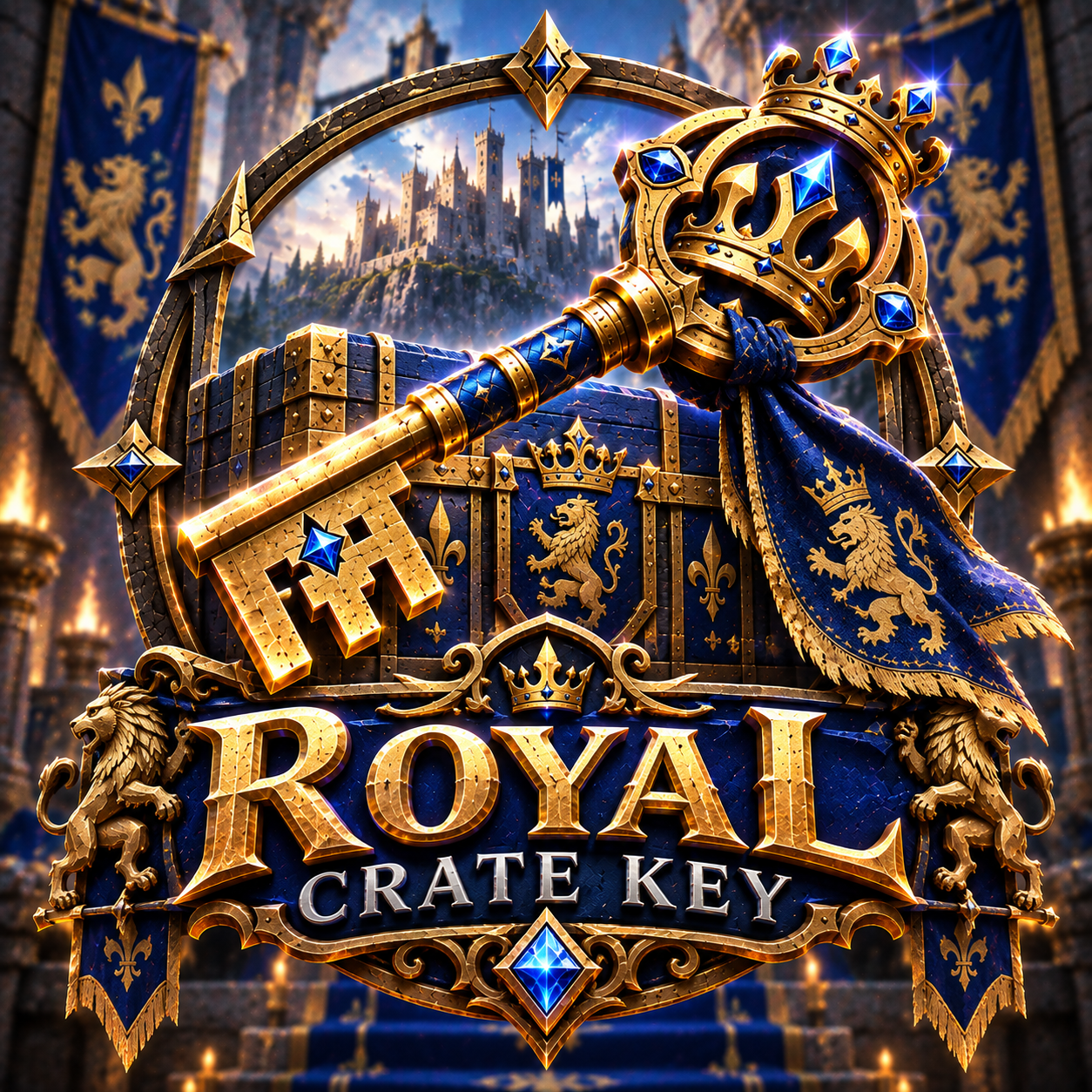 Royal Crate Key