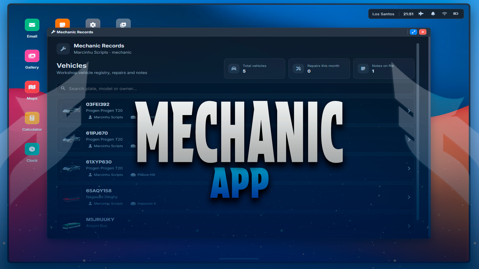 MECHANIC APP