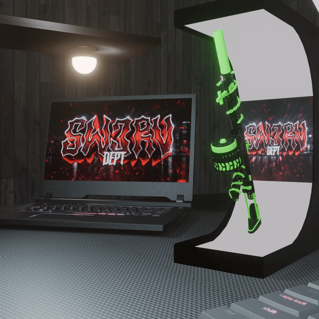 GREEN / BLACK HELL AR13