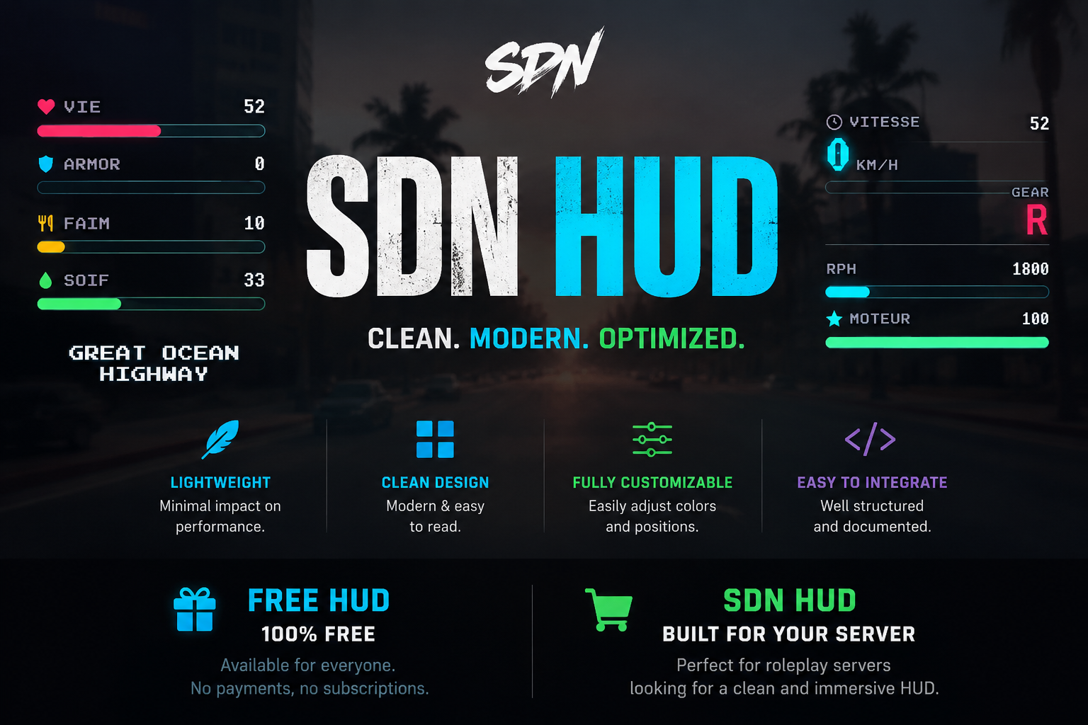 [SDN] HUD V1