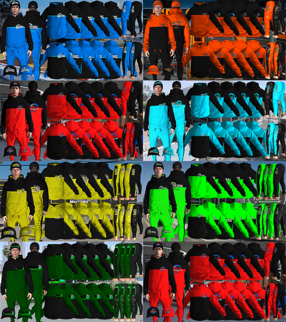 Mech Hoodie Bundle [M+F]