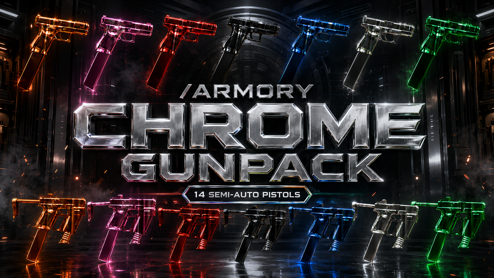 Armory Chrome Gunpack