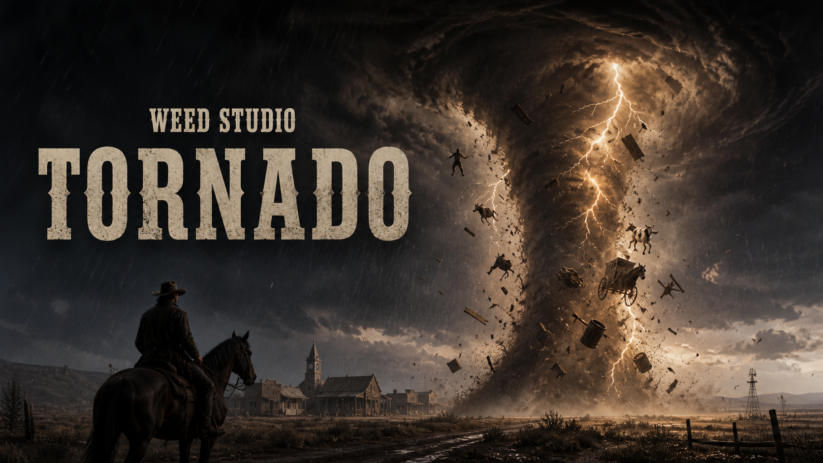 Weed Studio Tornado — Cinematic Tornado System for RedM Open-Source