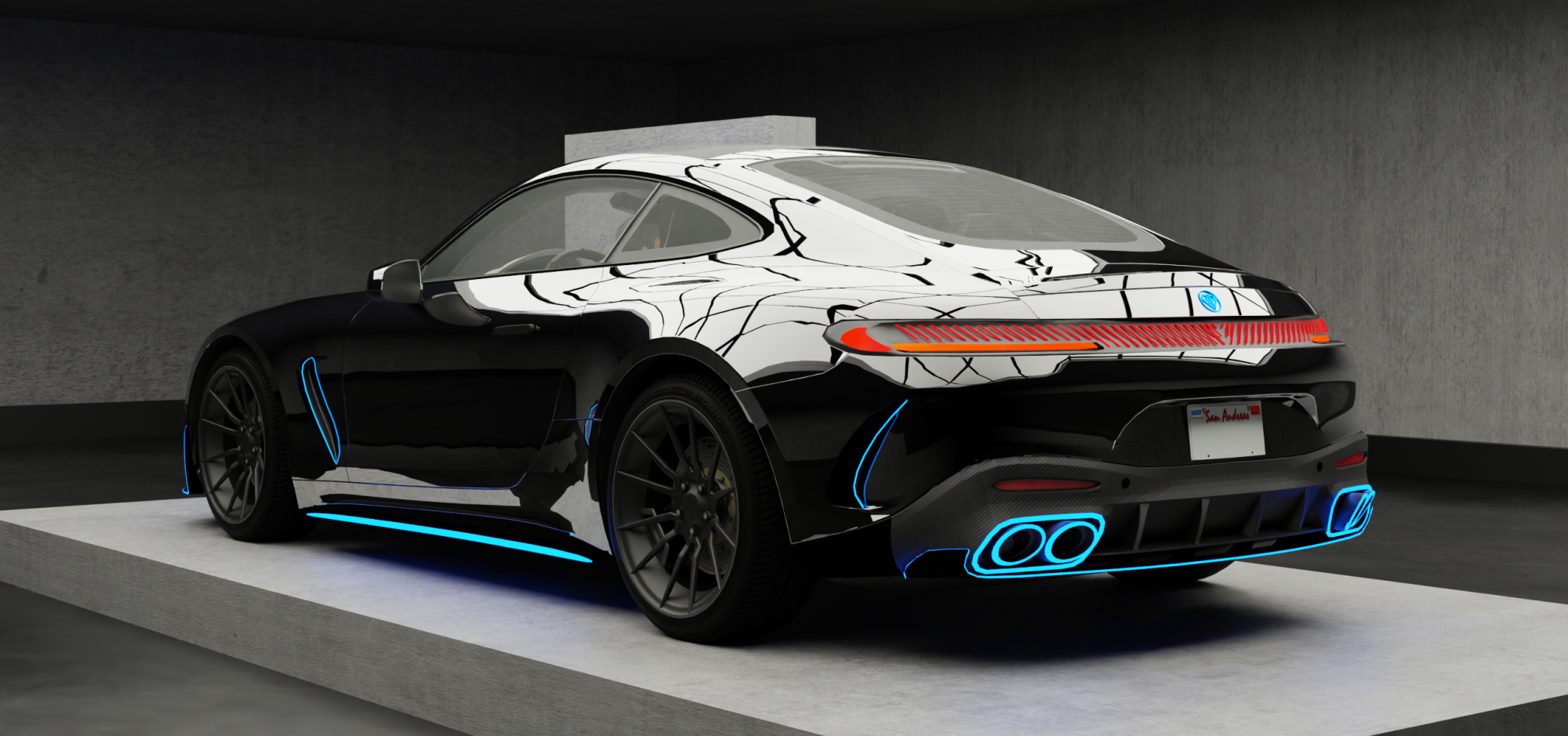 Benefactor Mirage Animated Lights view 2