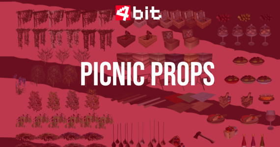 4bit Pack of Props - Picnic