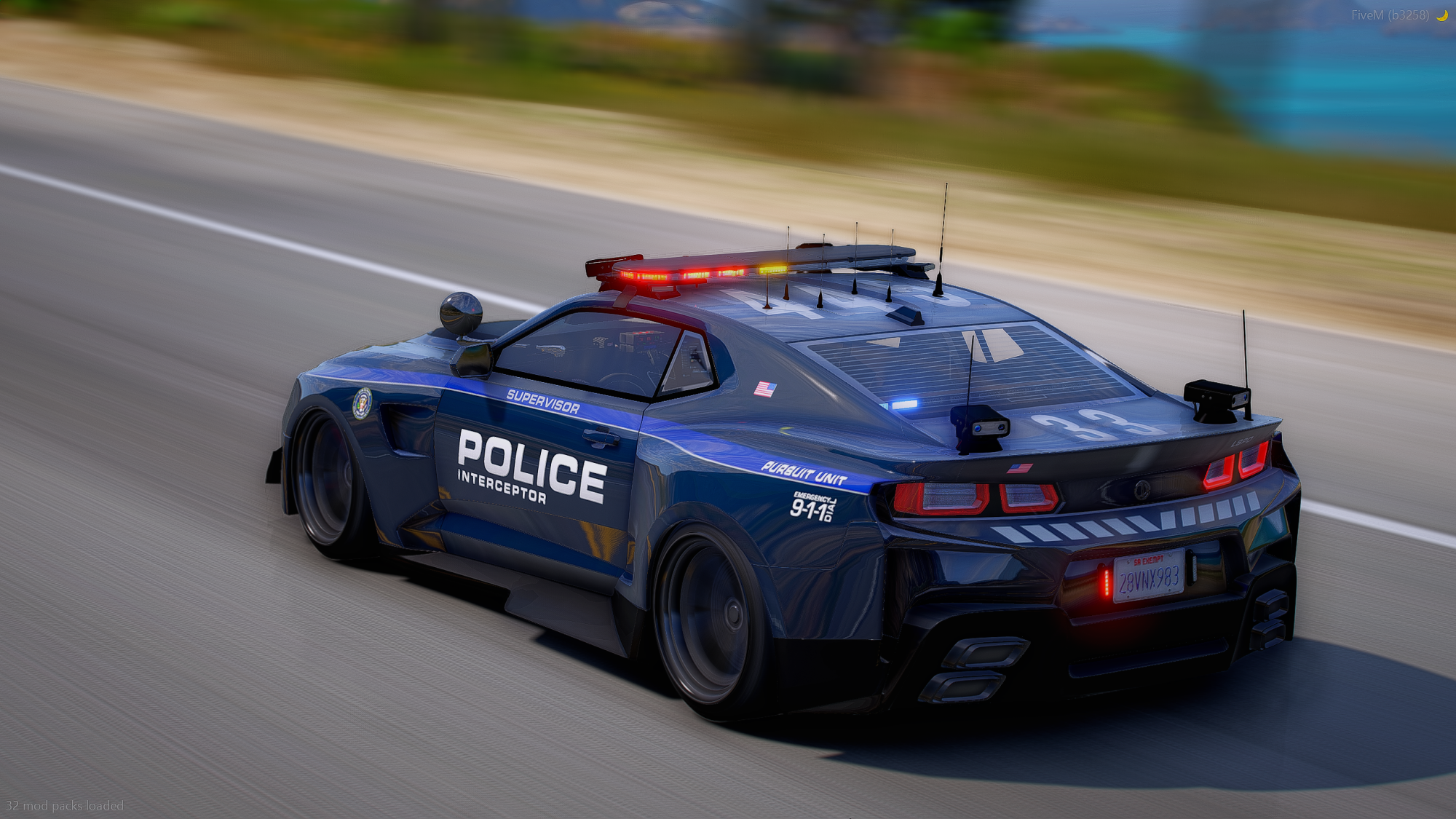 Police Pack v2.2 ( Red&Blue - White&Blue )