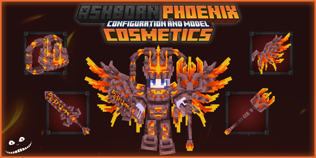 Ashborn Phoenix Cosmetics | GeyserMC Pack