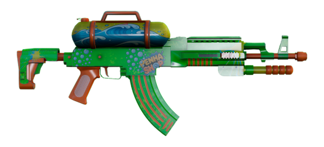 Assault Rifle Mk2 Aqua