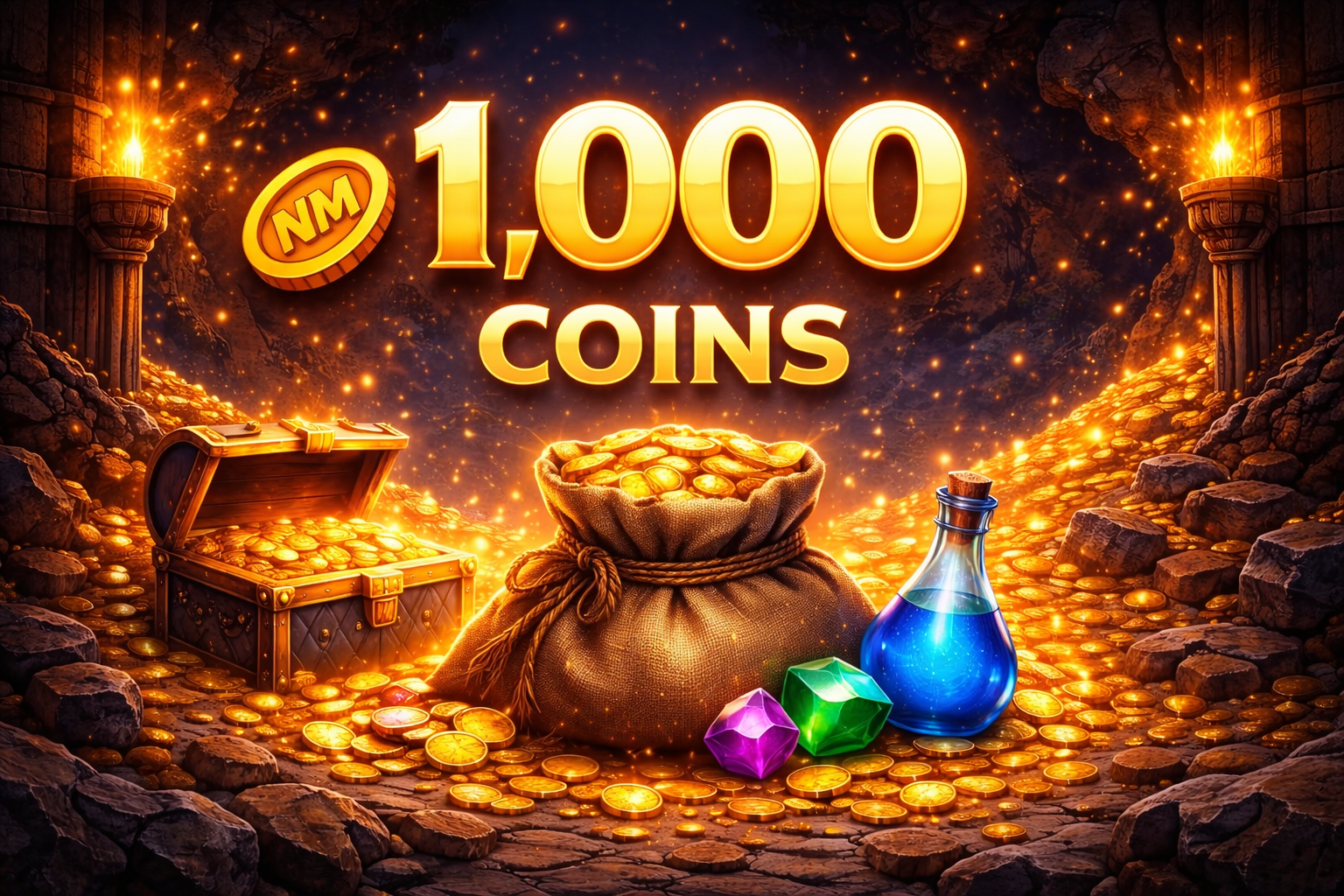 1000 COINS