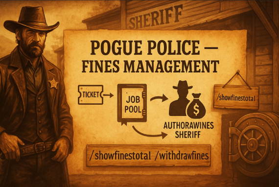Pogue Police — Fines Management (Add-on) (Vorp)