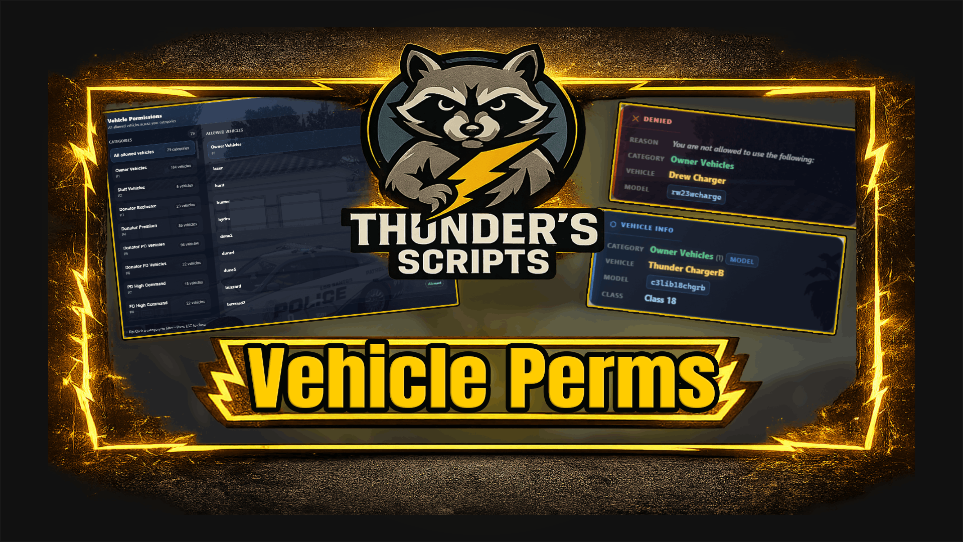 Vehicle Perms