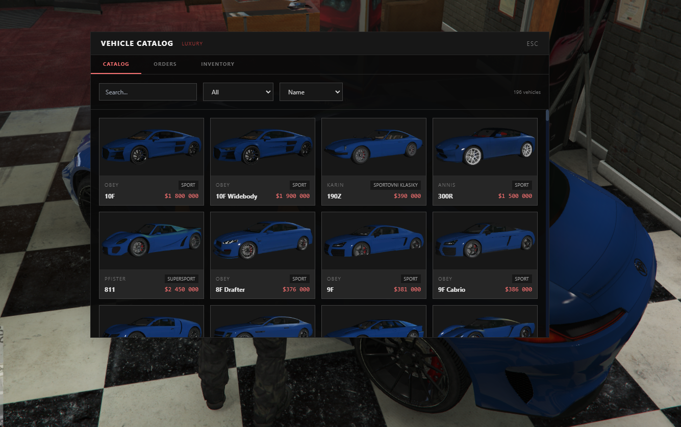 VEHICLE SHOPS
