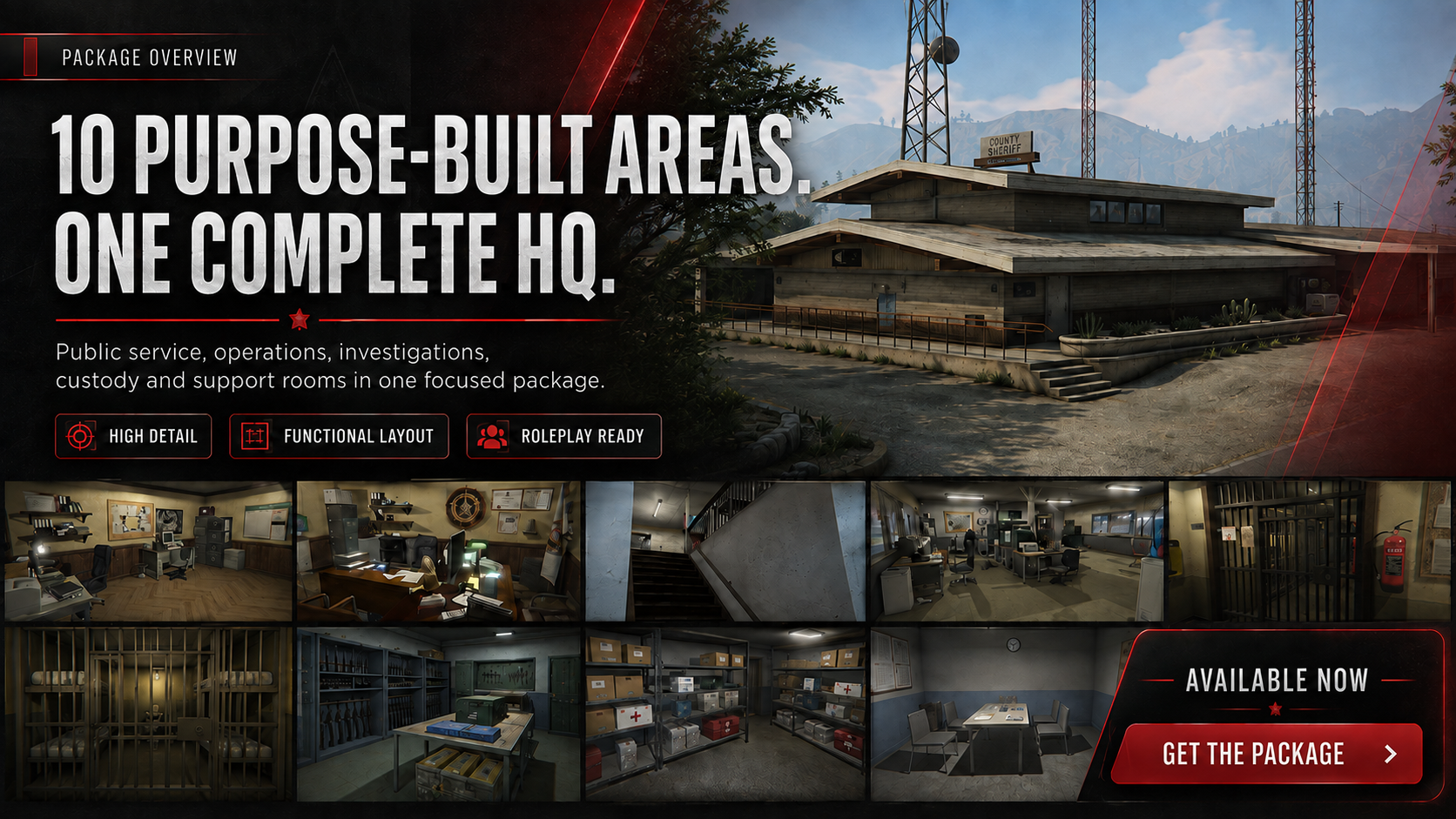 Sandy Shores Sheriff Station preview 8