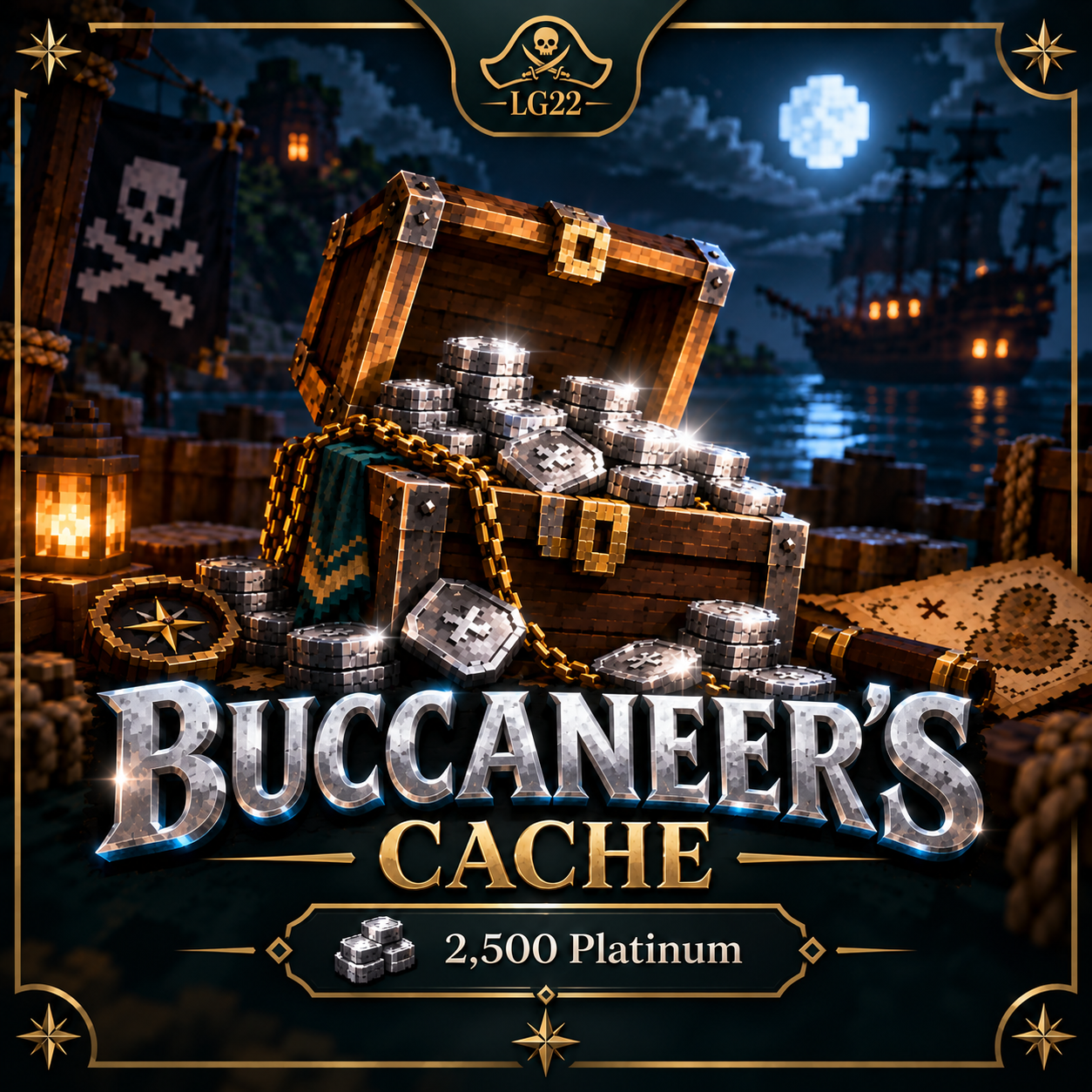 Buccaneer's Cache -  2,500