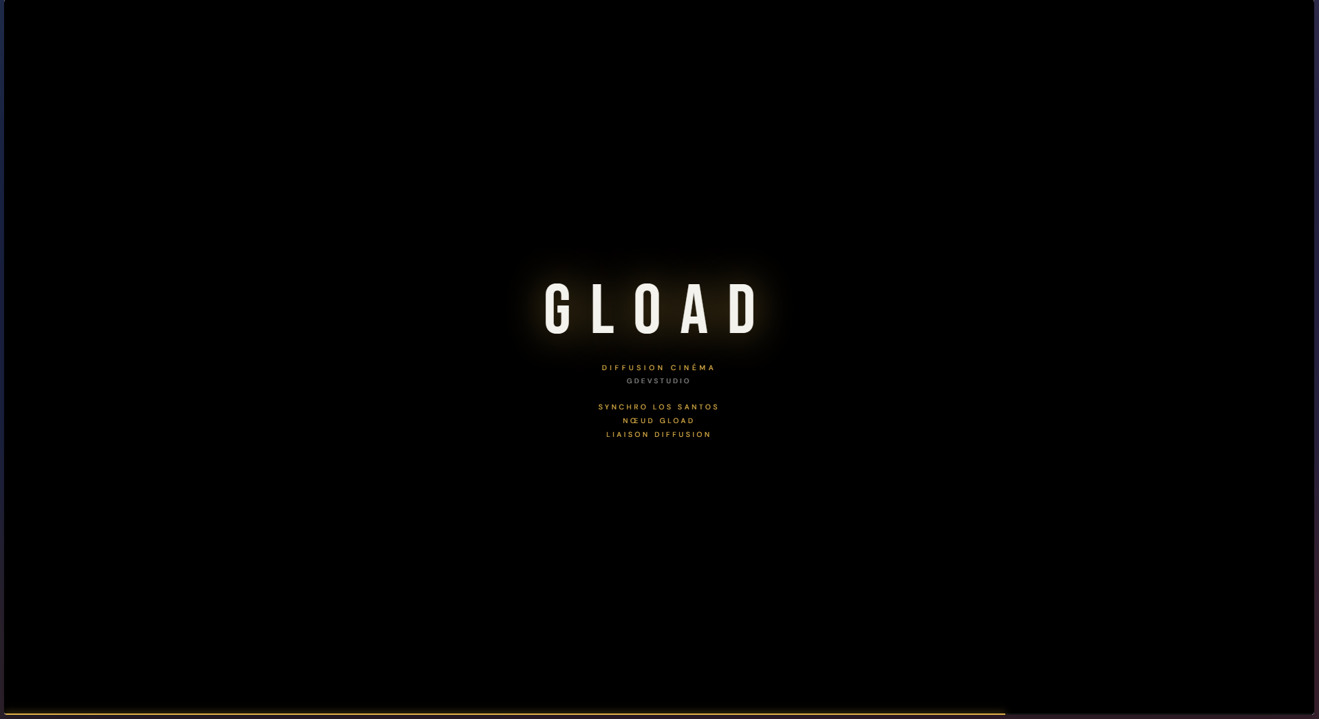GLOAD — Loading Screen FiveM