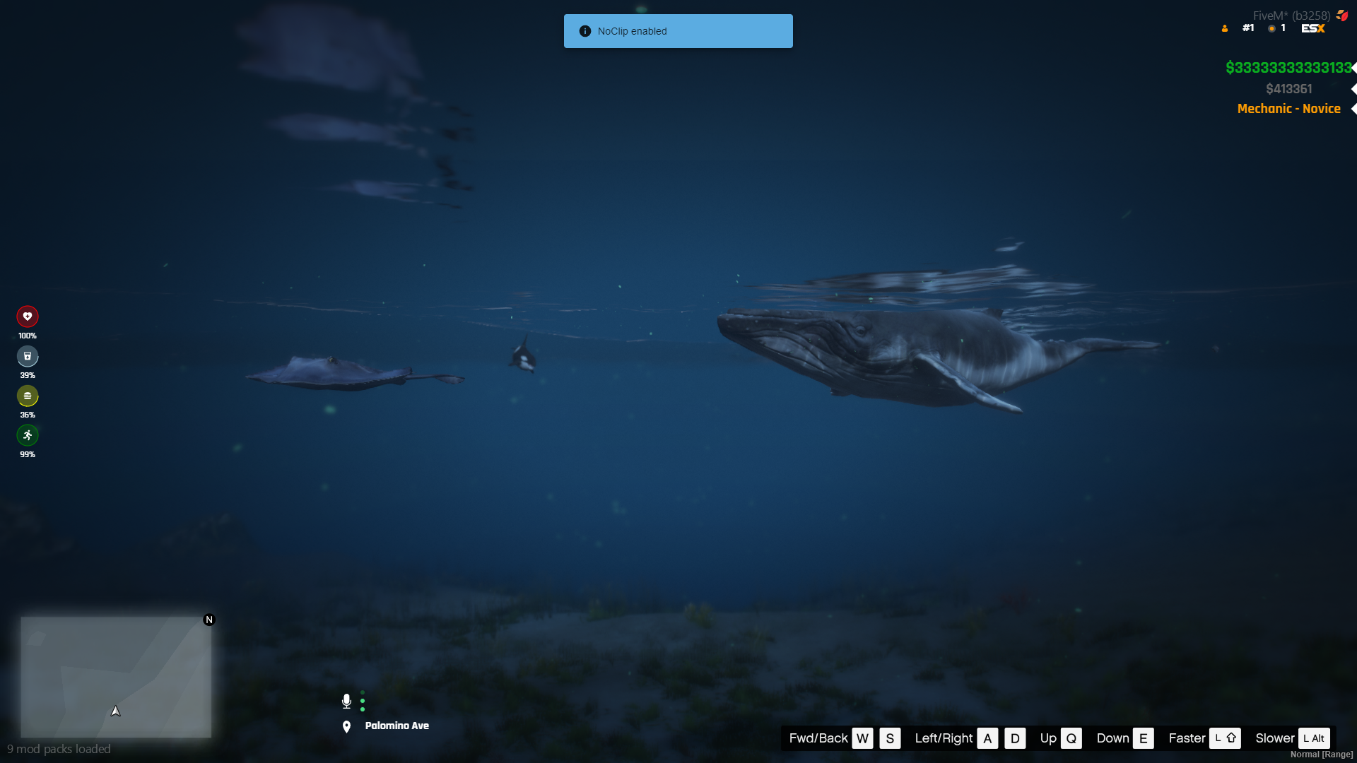Sea Life + Shark Attack [ESX/QB/QBOX]