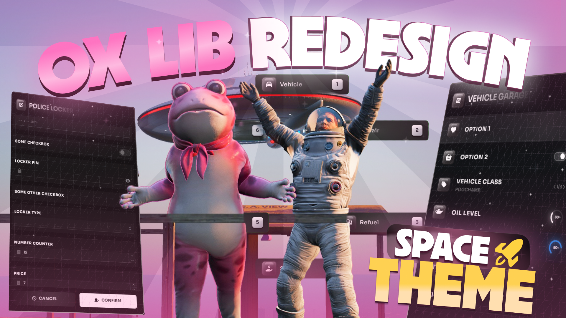 Ox Lib Restyle PinkFrog · Welcome