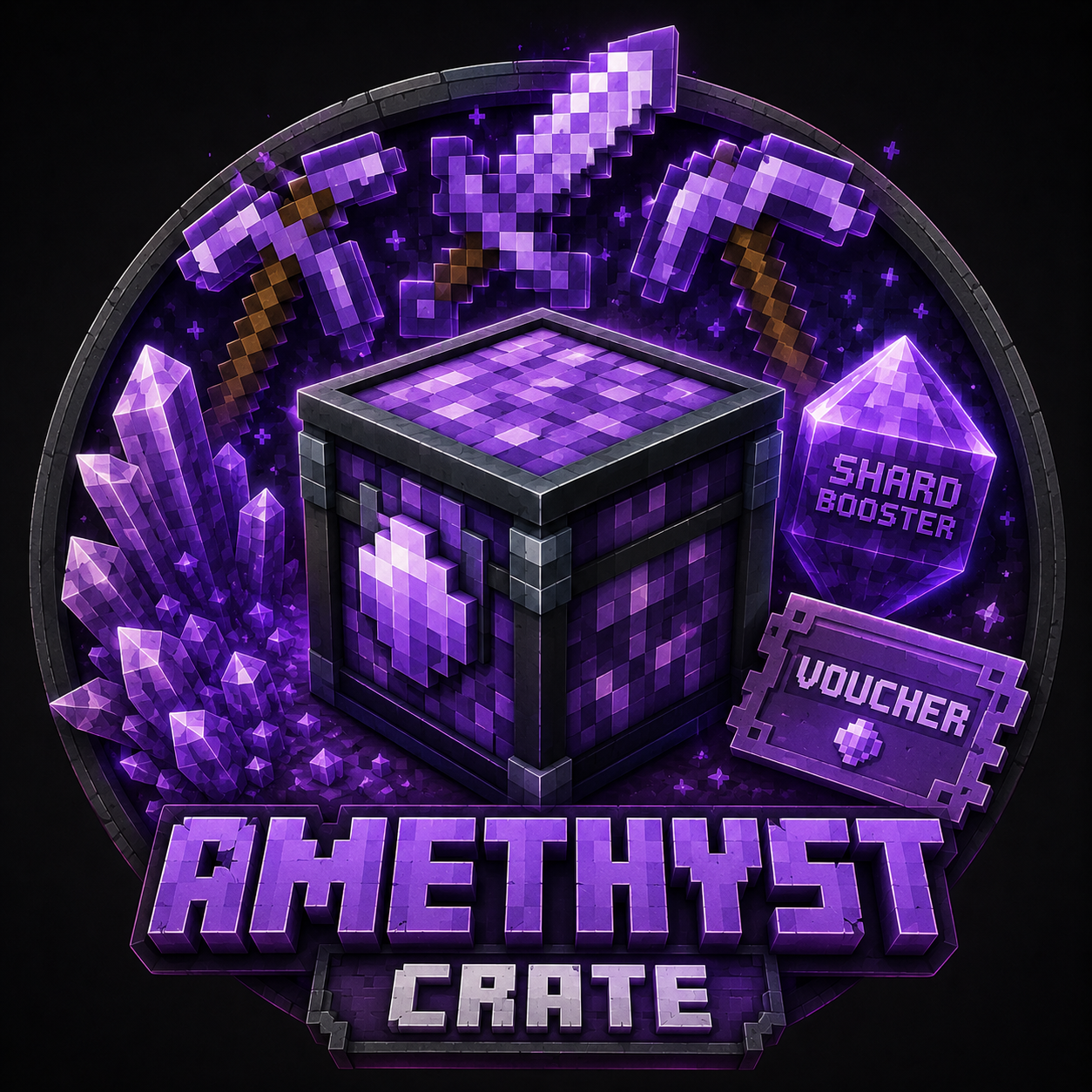 Amethyst Crate Key