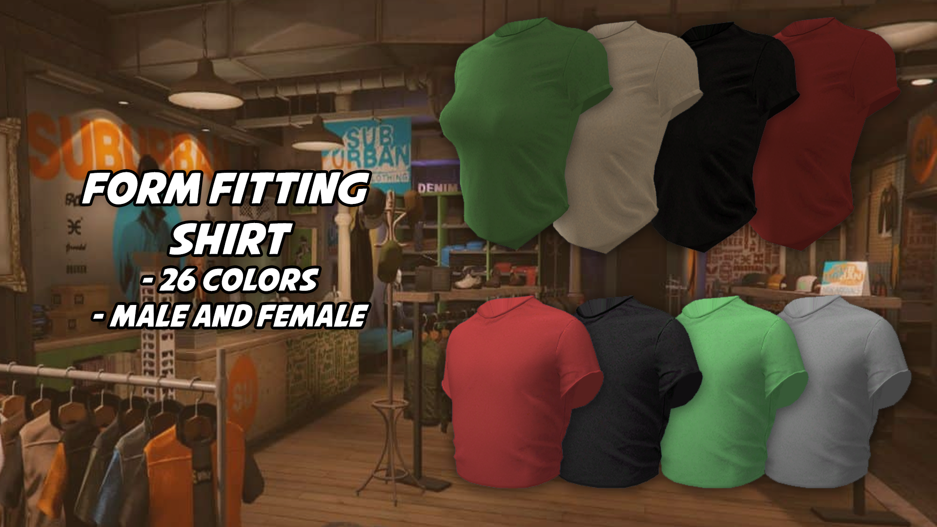 Form Fitting Shirt