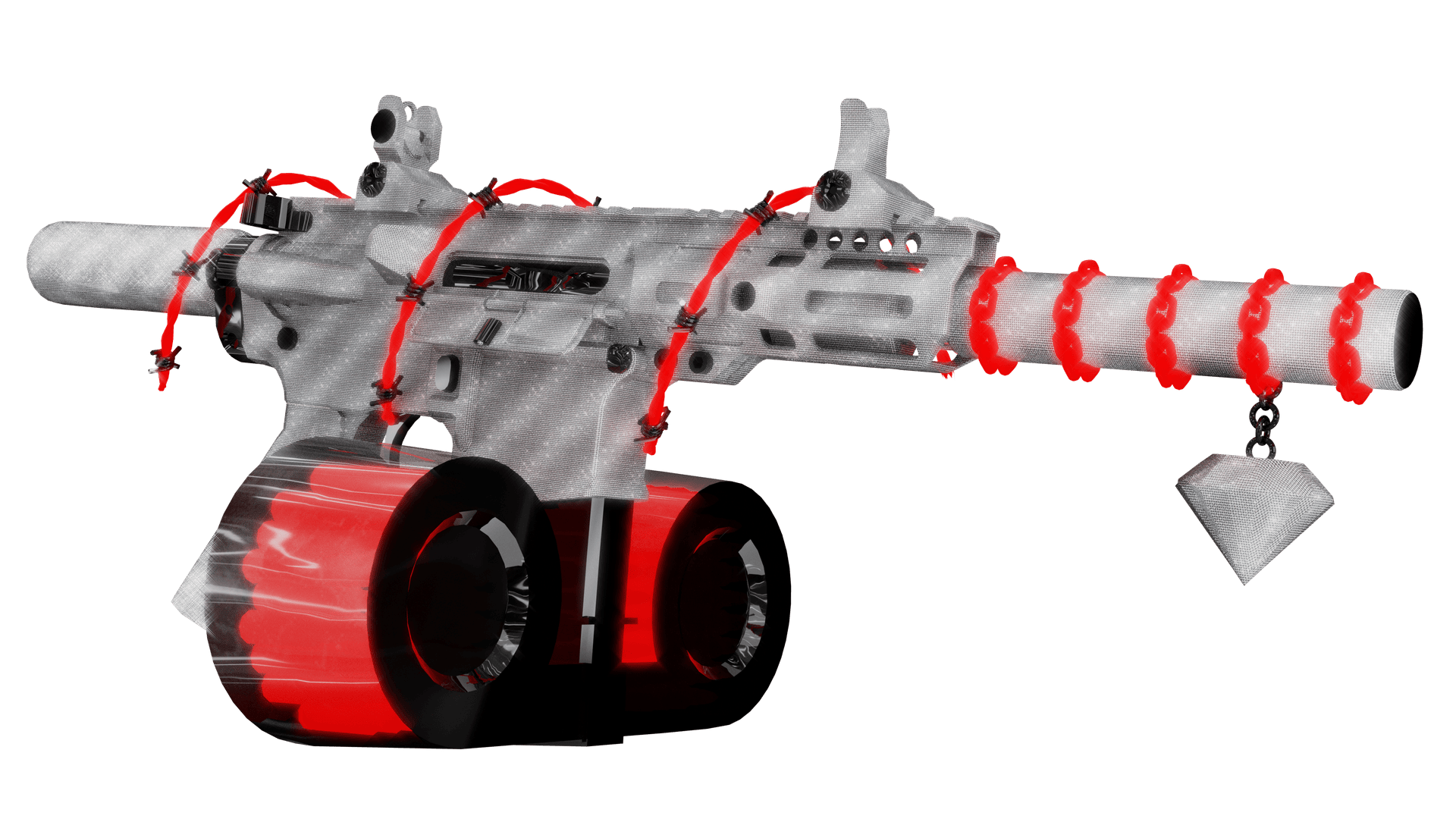 Fivem M4 RED DIAMOND