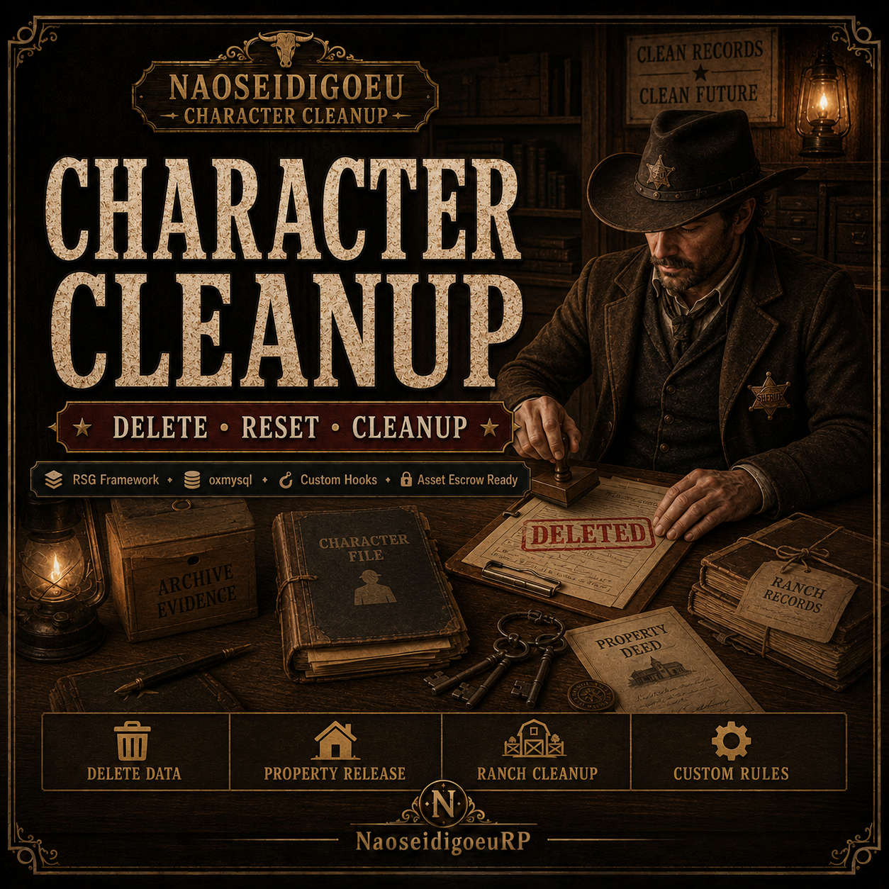 Character Cleanup