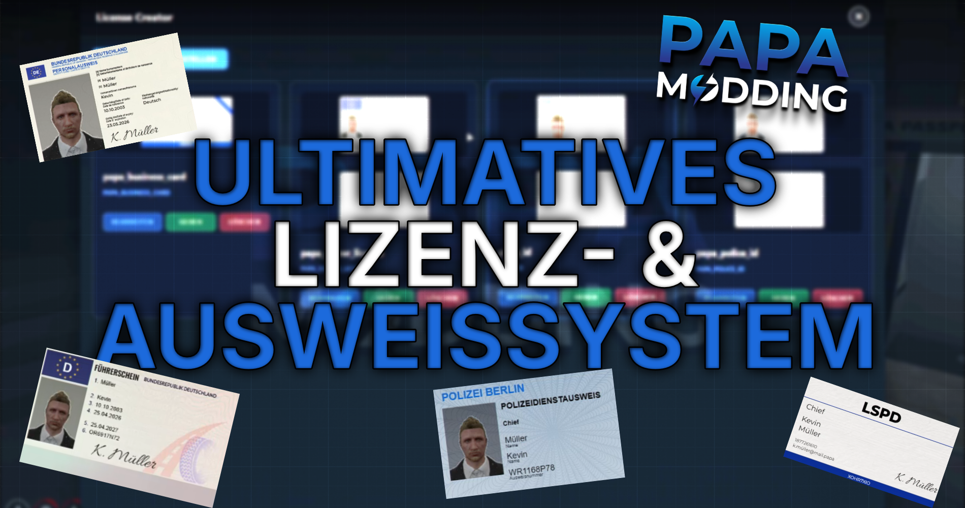 Ultimatives Lizenz- & Ausweissystem