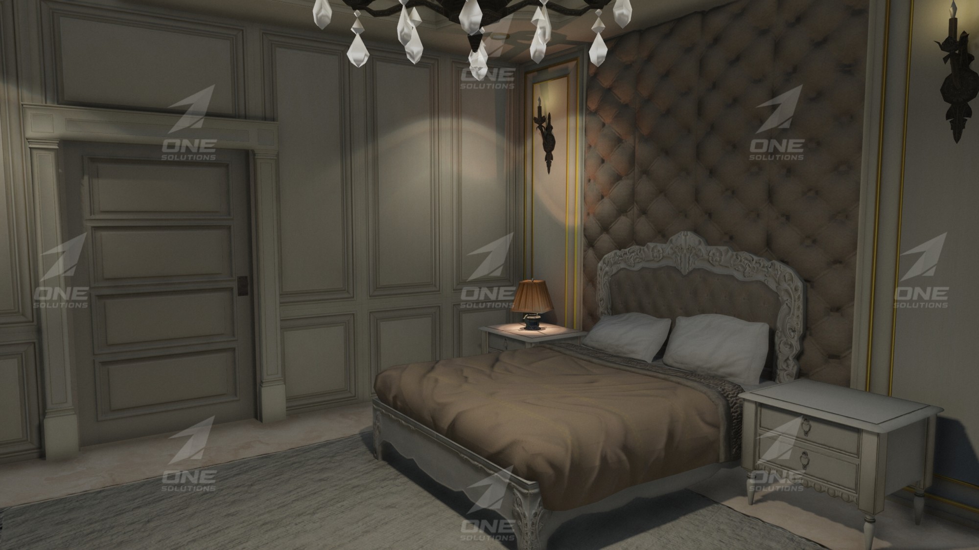 [MLO]  Modern, Luxurious, Golden House Interior