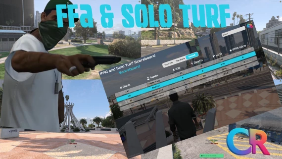 [ESX/QB] FFA & Solo Turf Zone System