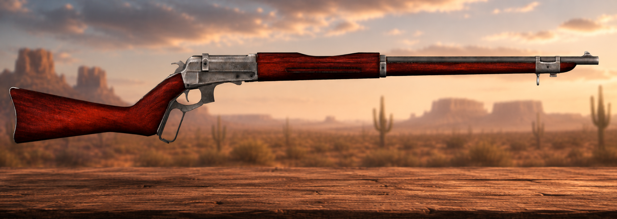 Lever-action rifle