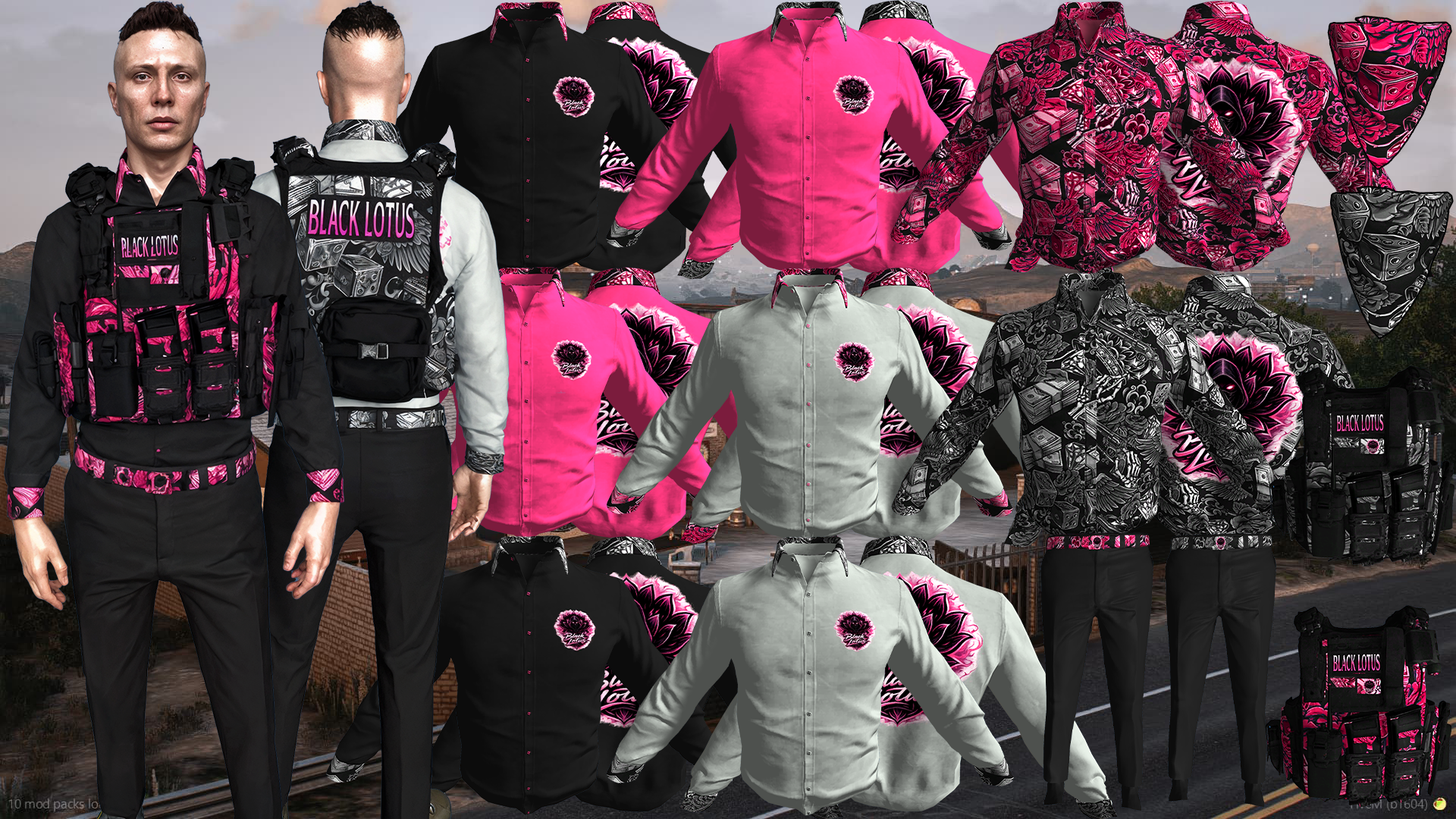 Black Lotus Shirts [M+F]