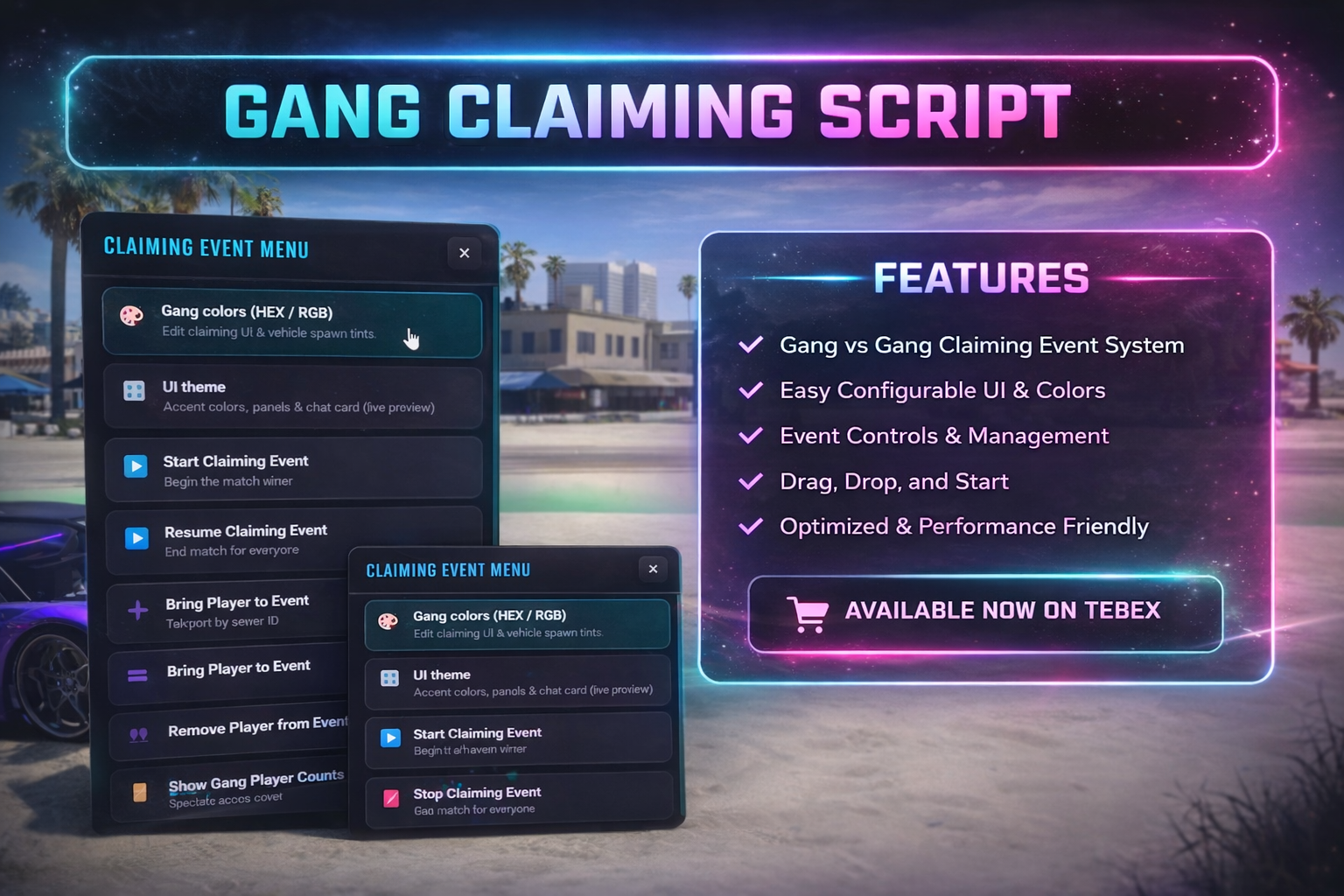 [QBX] Gang Claiming