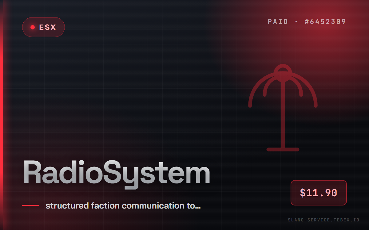 [ESX] RadioSystem