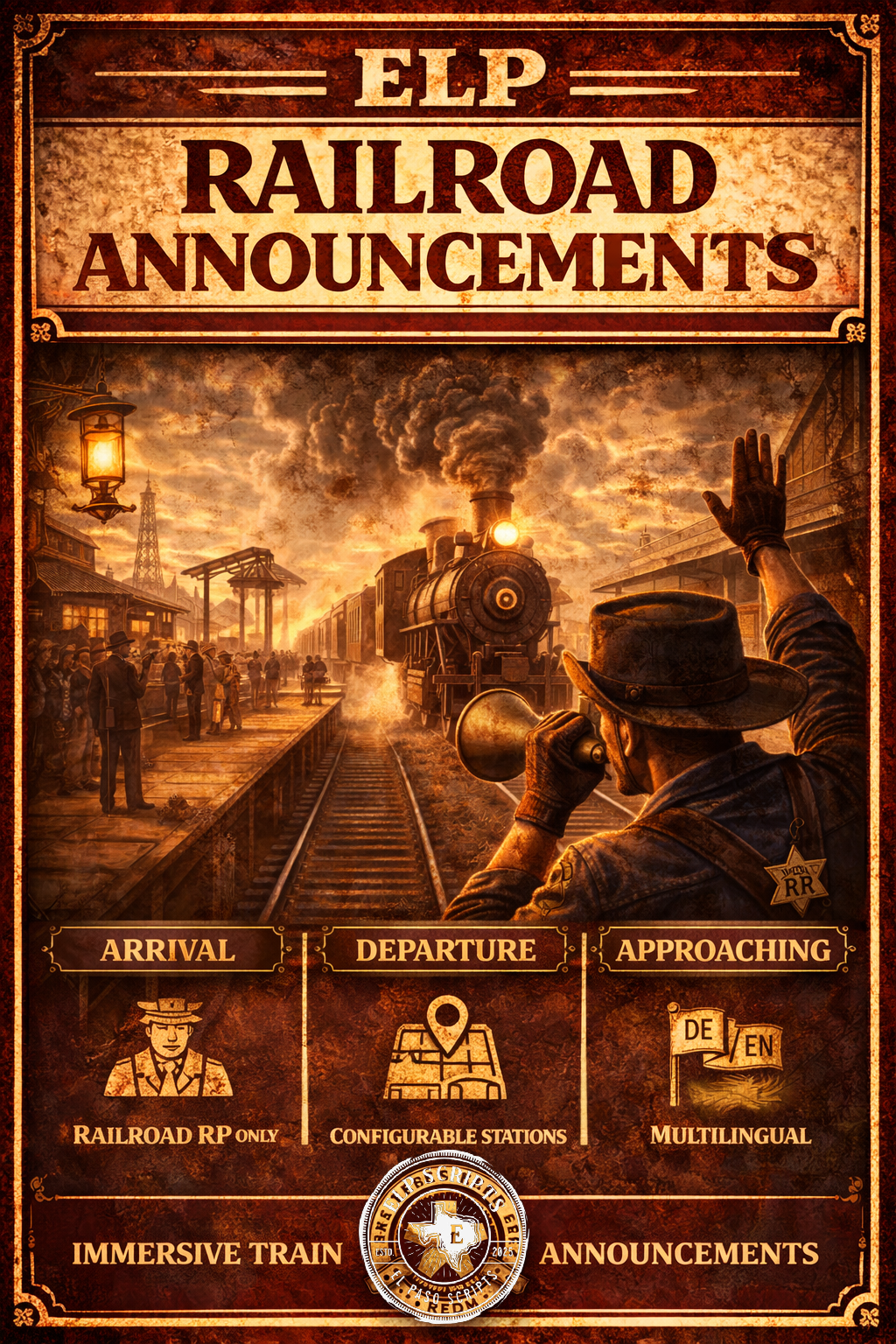 ELP Railroad Announcement
