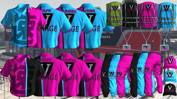 V's Garage Uniform 2 [M+F]