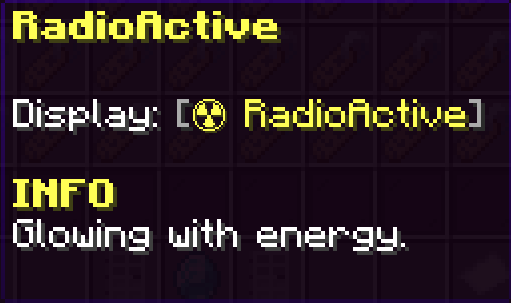 RadioActive Tag