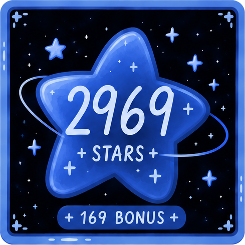 Stars (2969 + Bonus 169)