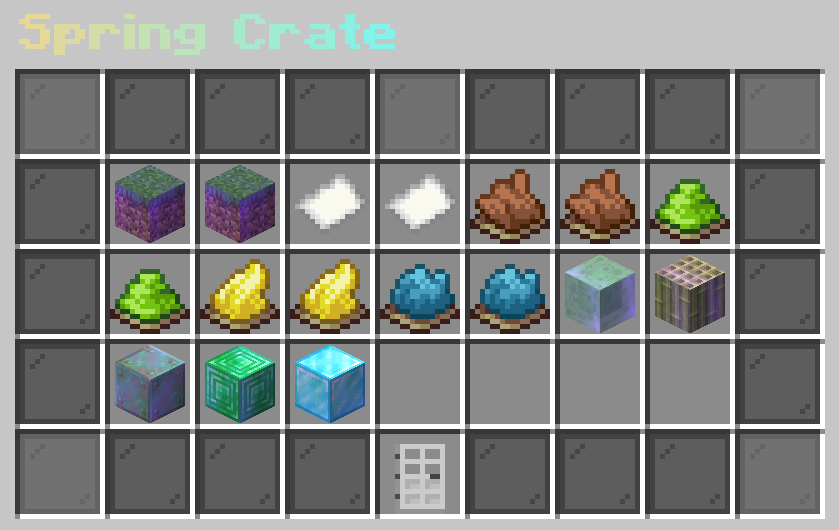 x25 Spring Crate Key