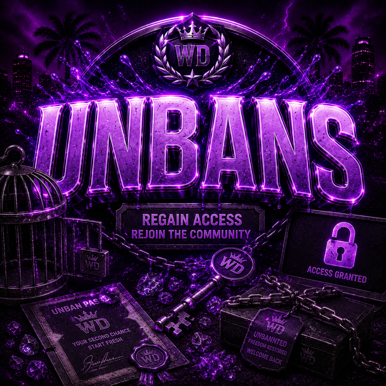 Permanent Unban Package