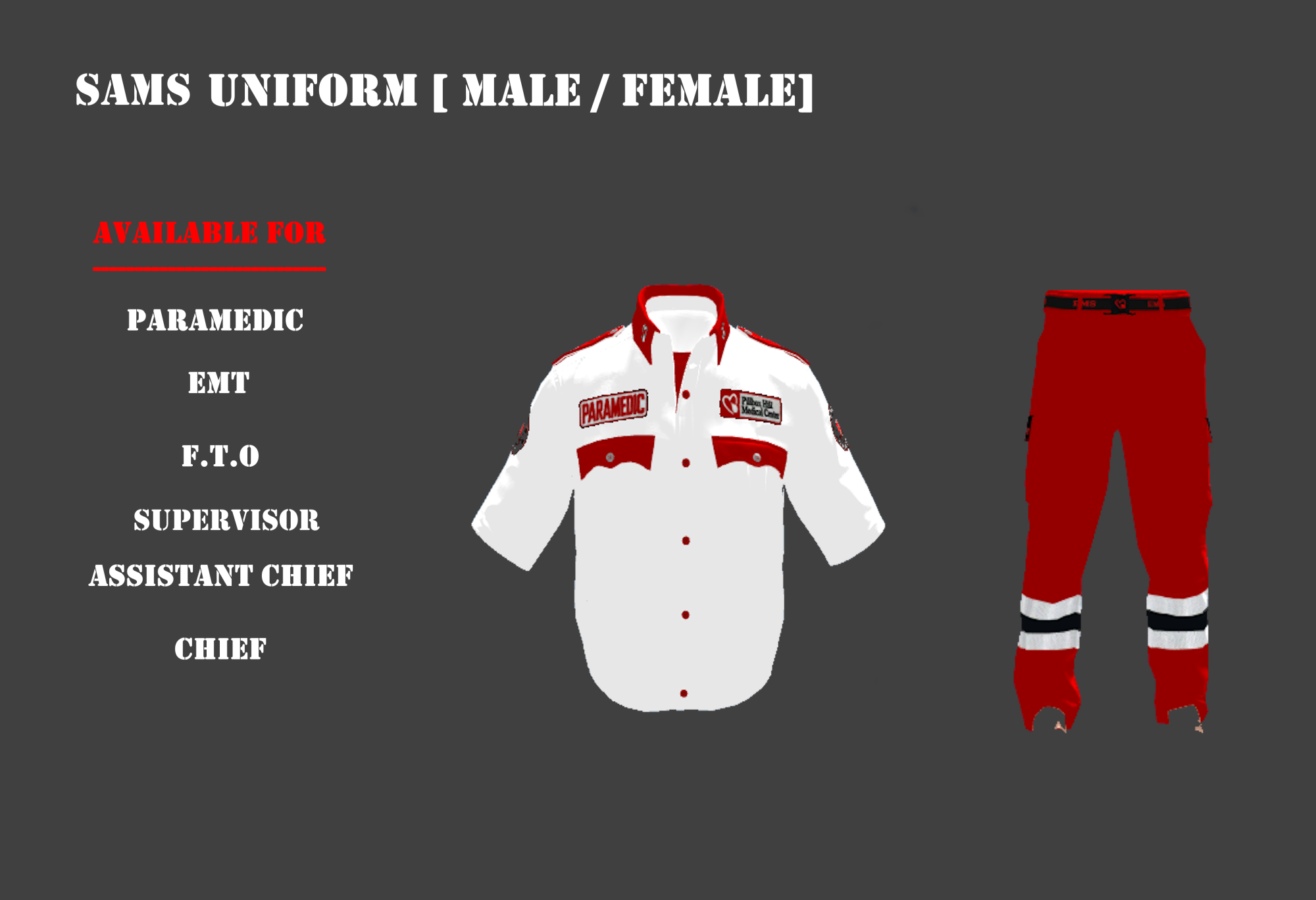 PILLBOX EMS CLOTHING V1