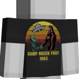 Camp Green Foot Shirt