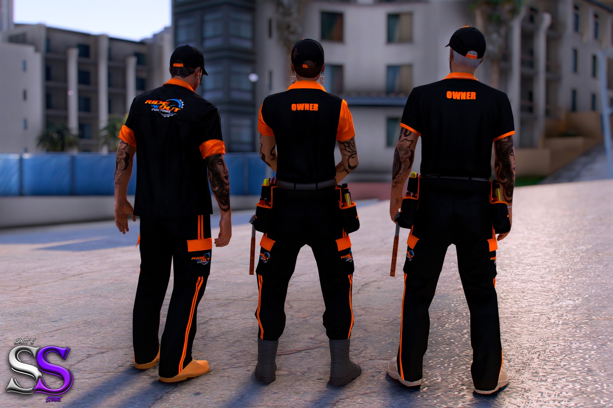 Ride Out Customs Mechanic Clothing Pack