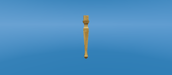 Wooden leg