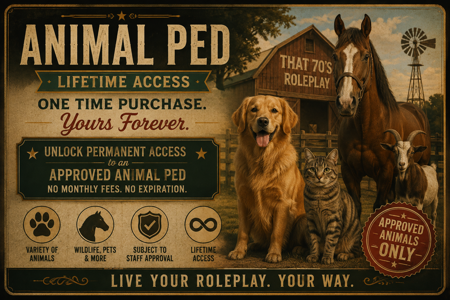 Animal Ped (Lifetime)