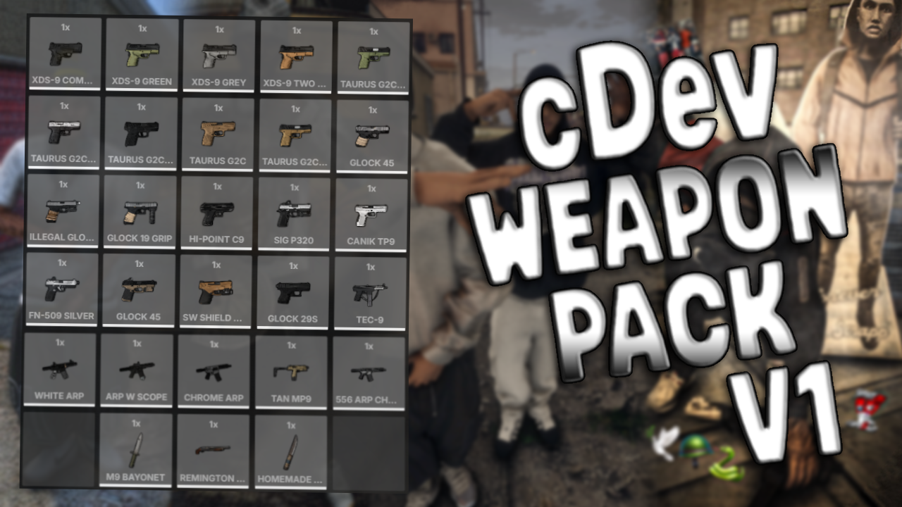 cDev · ‎ Weapon Packs