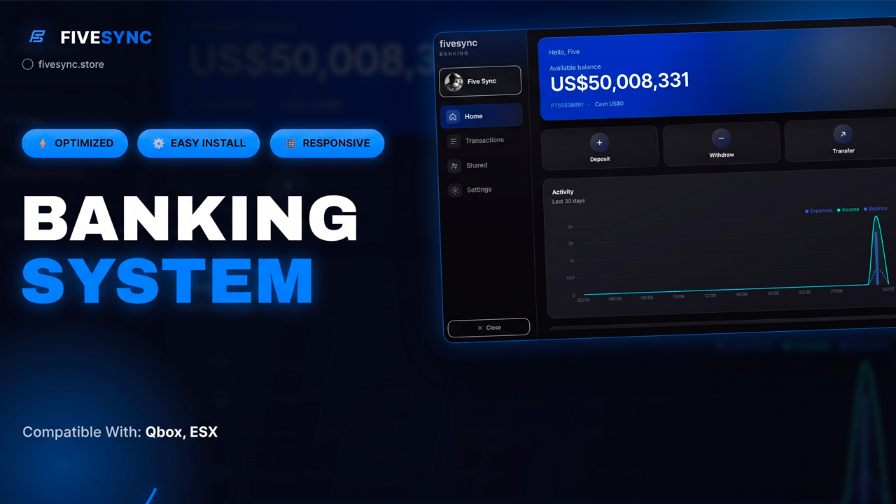 FiveSync Banking (ESCROW)